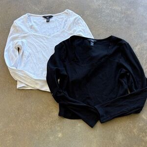 ⭐️5 for $20⭐️ New look Monochrome Long Sleeve Duo